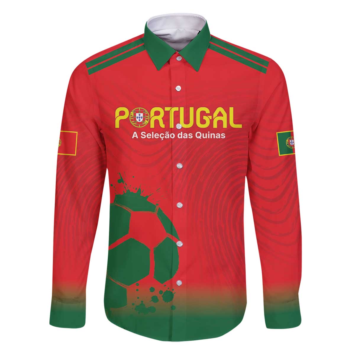 Custom Portugal Football Family Matching Puletasi and Hawaiian Shirt Come On A Selecao das Quinas - Wonder Print Shop