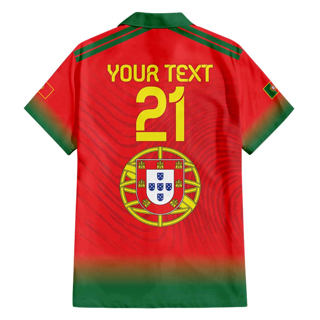 Custom Portugal Football Hawaiian Shirt Come On A Selecao das Quinas - Wonder Print Shop