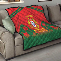 Custom Portugal Football Quilt Come On A Selecao das Quinas - Wonder Print Shop