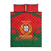 Custom Portugal Football Quilt Bed Set Come On A Selecao das Quinas - Wonder Print Shop