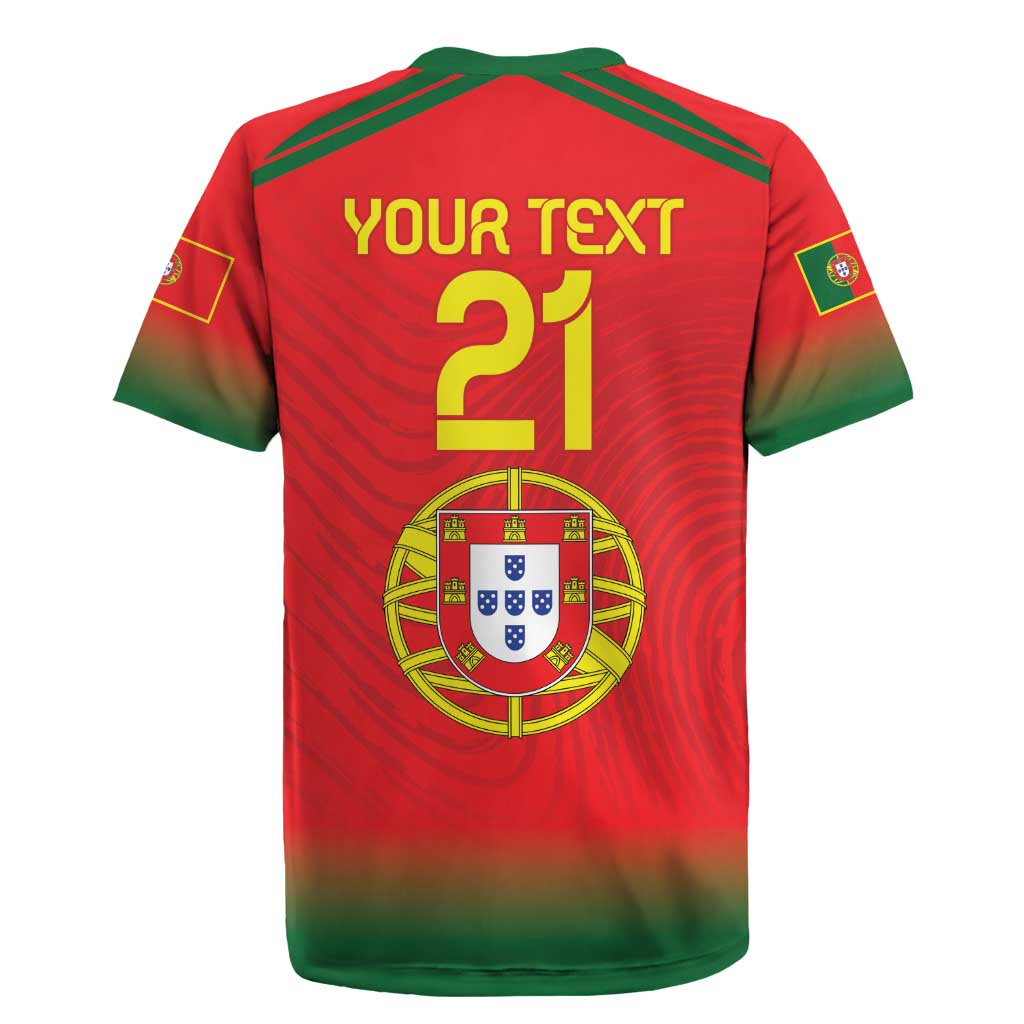 Custom Portugal Football Rugby Jersey Come On A Selecao das Quinas - Wonder Print Shop