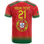 Custom Portugal Football T Shirt Come On A Selecao das Quinas - Wonder Print Shop