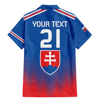 Custom Slovakia Football Family Matching Mermaid Dress and Hawaiian Shirt Come On Sokoli Falcons LT9 - Wonder Print Shop