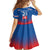 Custom Slovakia Football Family Matching Off The Shoulder Long Sleeve Dress and Hawaiian Shirt Come On Sokoli Falcons - Wonder Print Shop