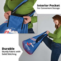 Custom Slovakia Football Grocery Bag Come On Sokoli Falcons