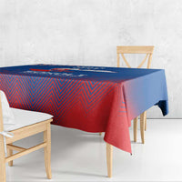Custom Slovakia Football Tablecloth Come On Sokoli Falcons - Wonder Print Shop