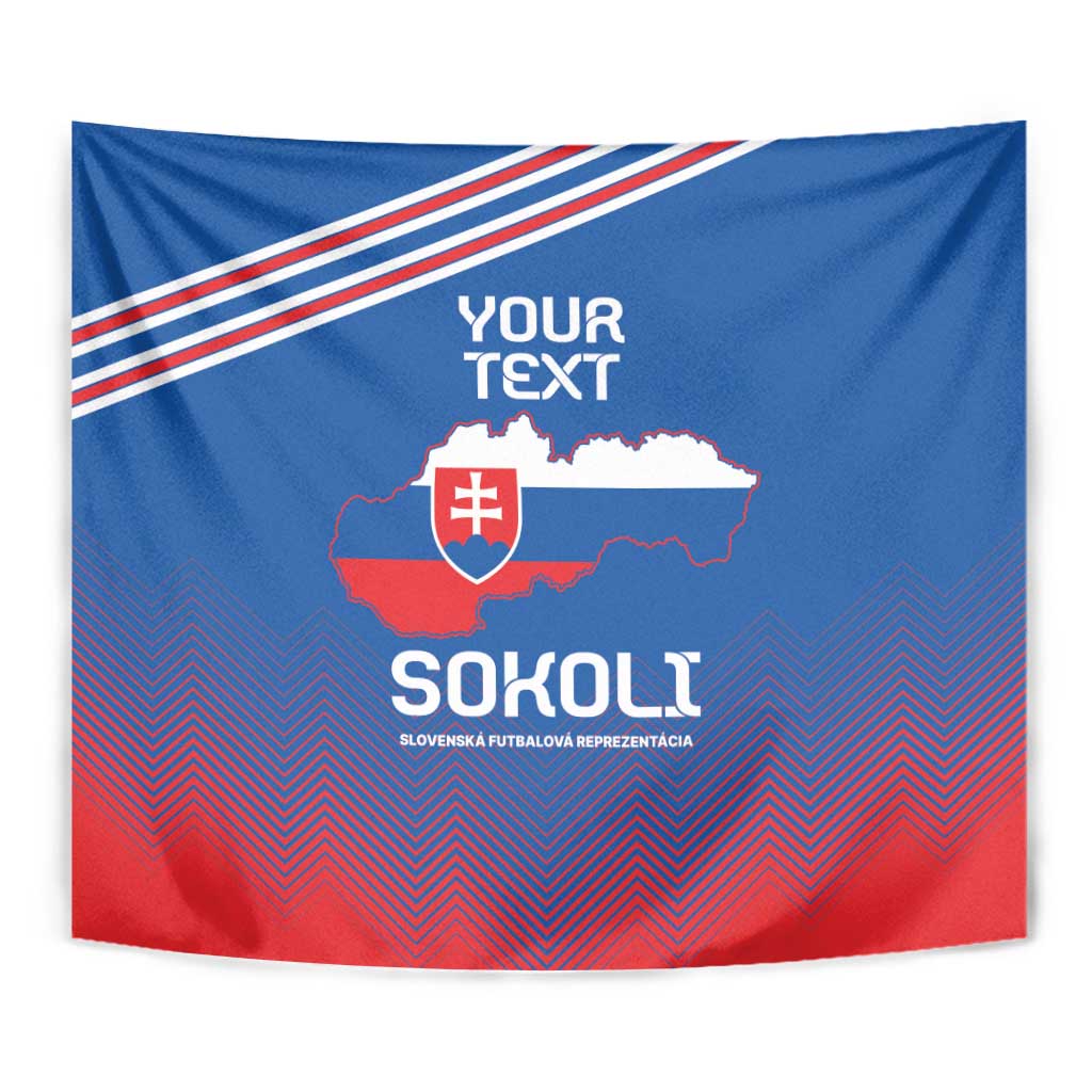 Custom Slovakia Football Tapestry Come On Sokoli Falcons - Wonder Print Shop