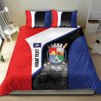 Caribbean Sint Maarten Personalized Bedding Set Brown Pelican - Wonder Print Shop