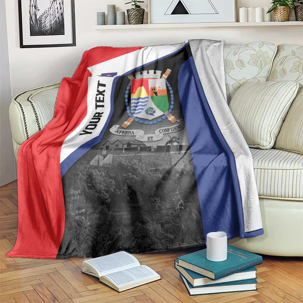 Caribbean Sint Maarten Personalized Blanket Brown Pelican - Wonder Print Shop