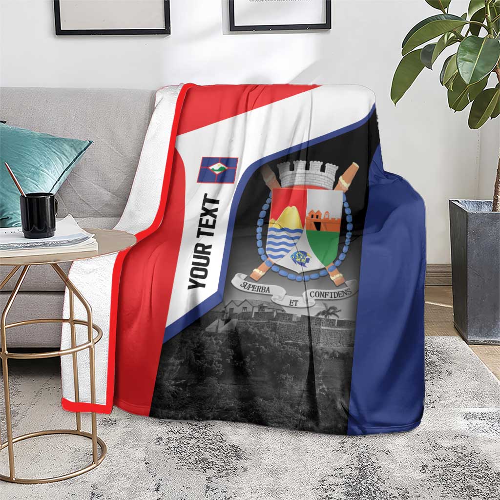 Caribbean Sint Maarten Personalized Blanket Brown Pelican - Wonder Print Shop