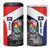 Caribbean Sint Maarten Personalized 4 in 1 Can Cooler Tumbler Brown Pelican - Wonder Print Shop