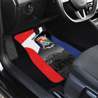 Caribbean Sint Maarten Personalized Car Mats Brown Pelican - Wonder Print Shop