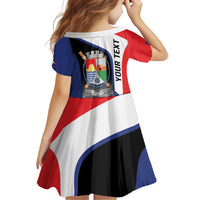 Caribbean Sint Maarten Personalized Family Matching Long Sleeve Bodycon Dress and Hawaiian Shirt Brown Pelican - Wonder Print Shop
