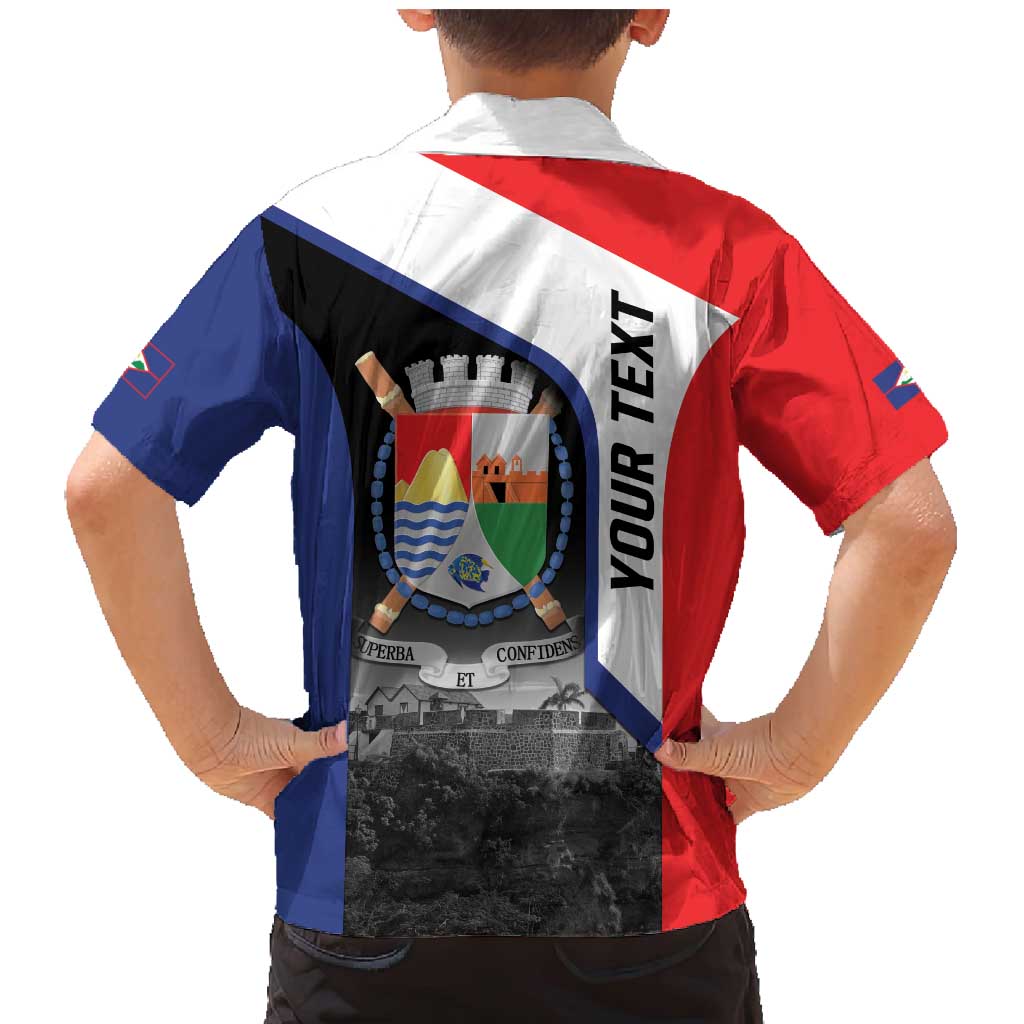 Caribbean Sint Maarten Personalized Family Matching Mermaid Dress and Hawaiian Shirt Brown Pelican - Wonder Print Shop