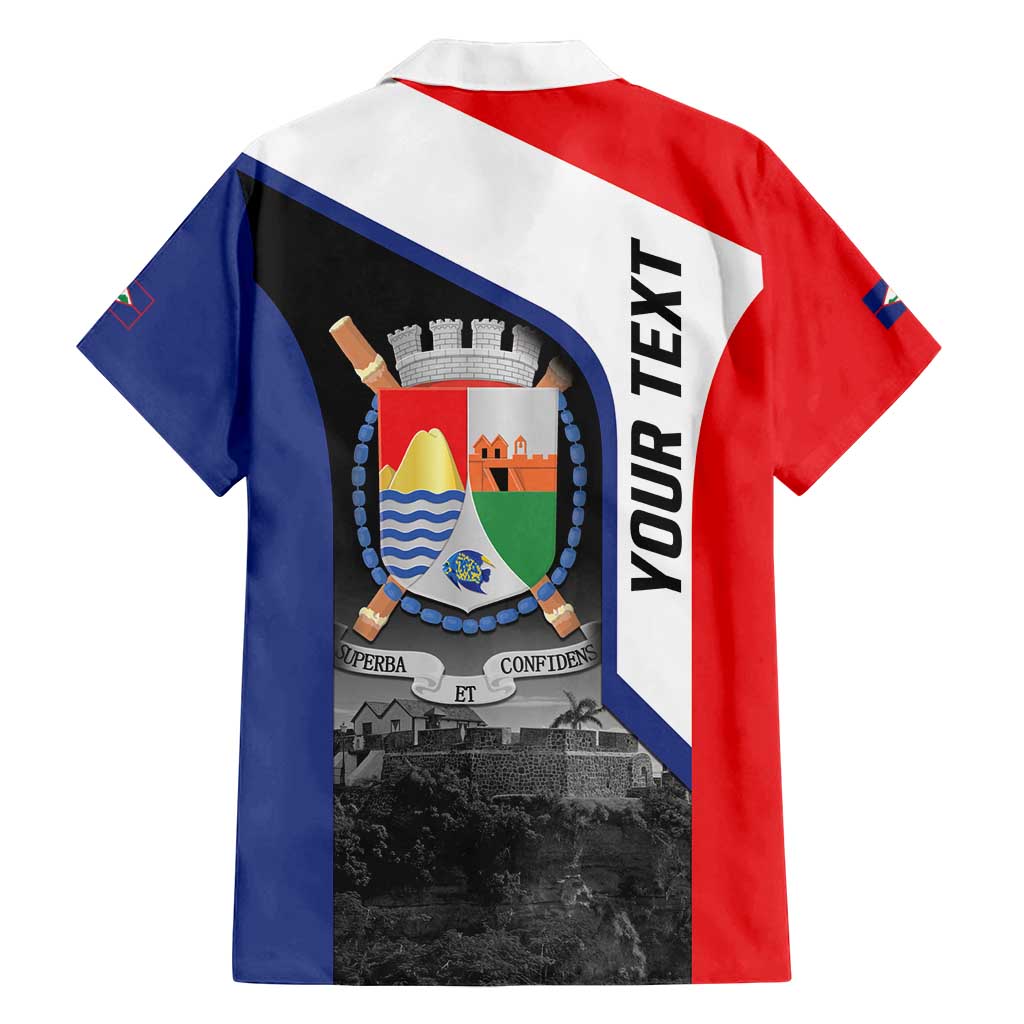 Caribbean Sint Maarten Personalized Family Matching Tank Maxi Dress and Hawaiian Shirt Brown Pelican - Wonder Print Shop