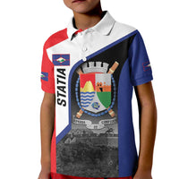 Caribbean Sint Maarten Personalized Kid Polo Shirt Brown Pelican - Wonder Print Shop