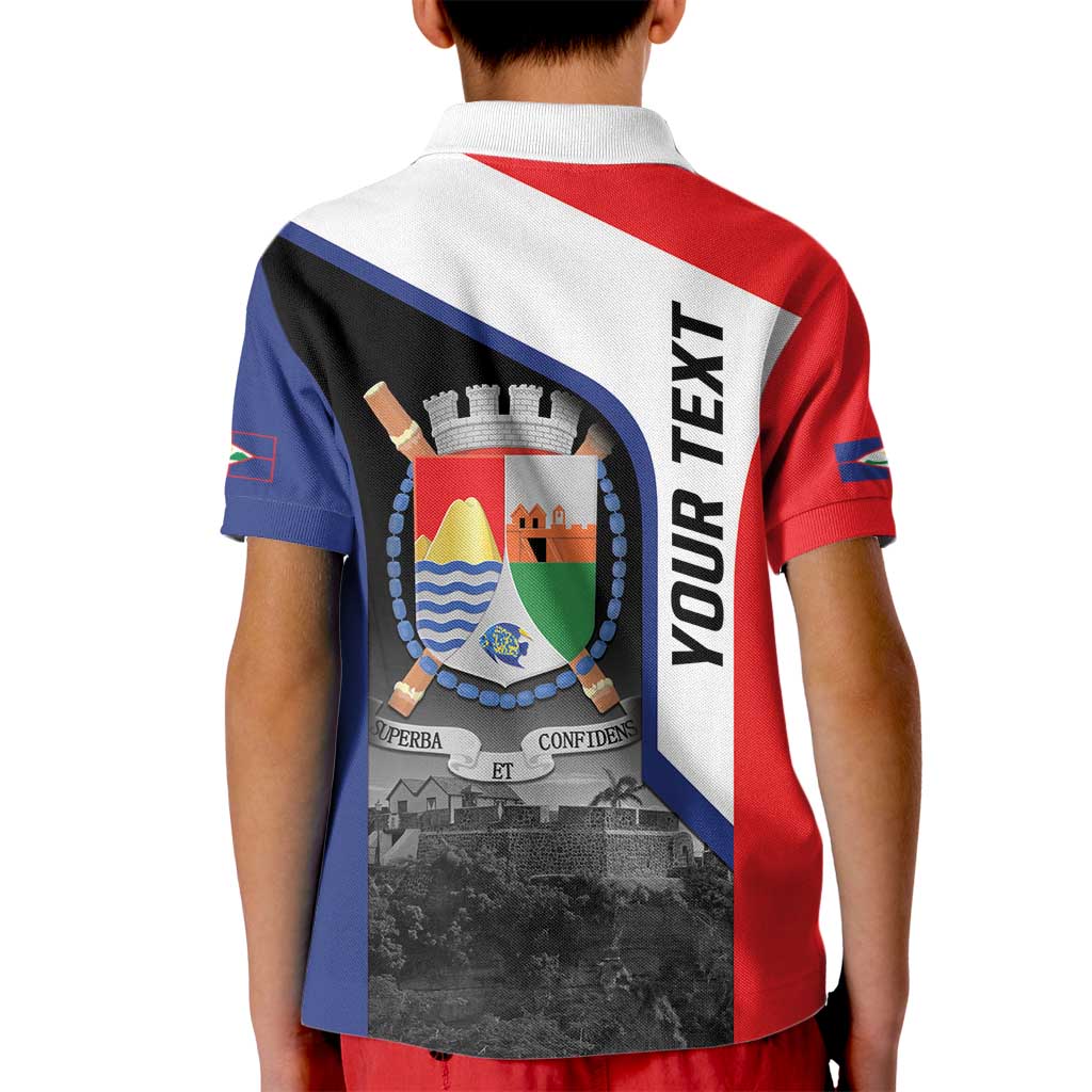 Caribbean Sint Maarten Personalized Kid Polo Shirt Brown Pelican - Wonder Print Shop