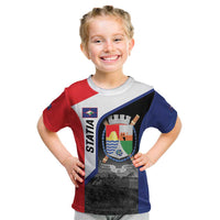 Caribbean Sint Maarten Personalized Kid T Shirt Brown Pelican - Wonder Print Shop