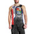Caribbean Sint Maarten Personalized Men Tank Top Brown Pelican - Wonder Print Shop