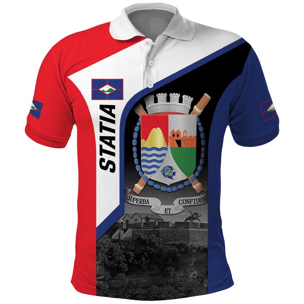 Caribbean Sint Maarten Personalized Polo Shirt Brown Pelican - Wonder Print Shop