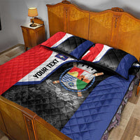 Caribbean Sint Maarten Personalized Quilt Bed Set Brown Pelican - Wonder Print Shop