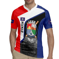 Caribbean Sint Maarten Personalized Rugby Jersey Brown Pelican - Wonder Print Shop