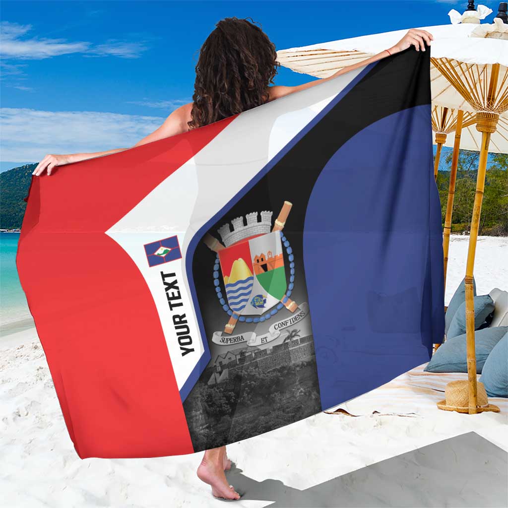 Caribbean Sint Maarten Personalized Sarong Brown Pelican - Wonder Print Shop