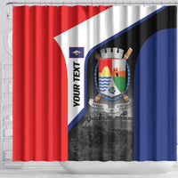 Caribbean Sint Maarten Personalized Shower Curtain Brown Pelican - Wonder Print Shop