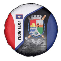 Caribbean Sint Maarten Personalized Spare Tire Cover Brown Pelican - Wonder Print Shop