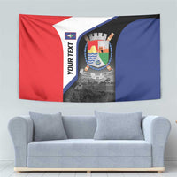 Caribbean Sint Maarten Personalized Tapestry Brown Pelican - Wonder Print Shop