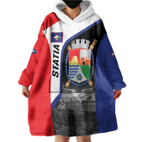 Caribbean Sint Maarten Personalized Wearable Blanket Hoodie Brown Pelican - Wonder Print Shop