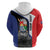 Caribbean Sint Maarten Personalized Zip Hoodie Brown Pelican - Wonder Print Shop