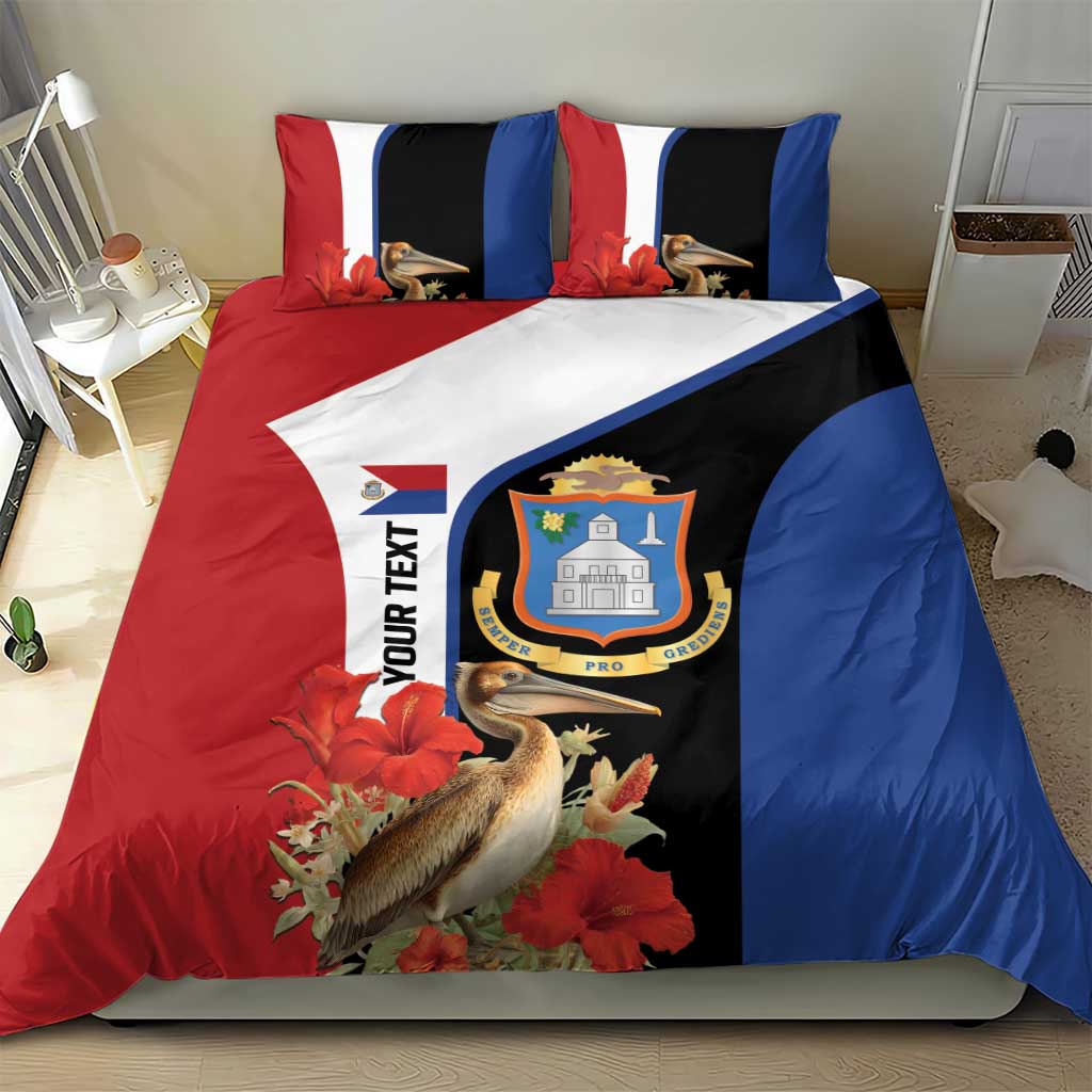 Caribbean Sint Eustatius Personalized Bedding Set Statia Superba et confidens - Wonder Print Shop