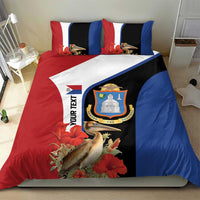 Caribbean Sint Eustatius Personalized Bedding Set Statia Superba et confidens - Wonder Print Shop
