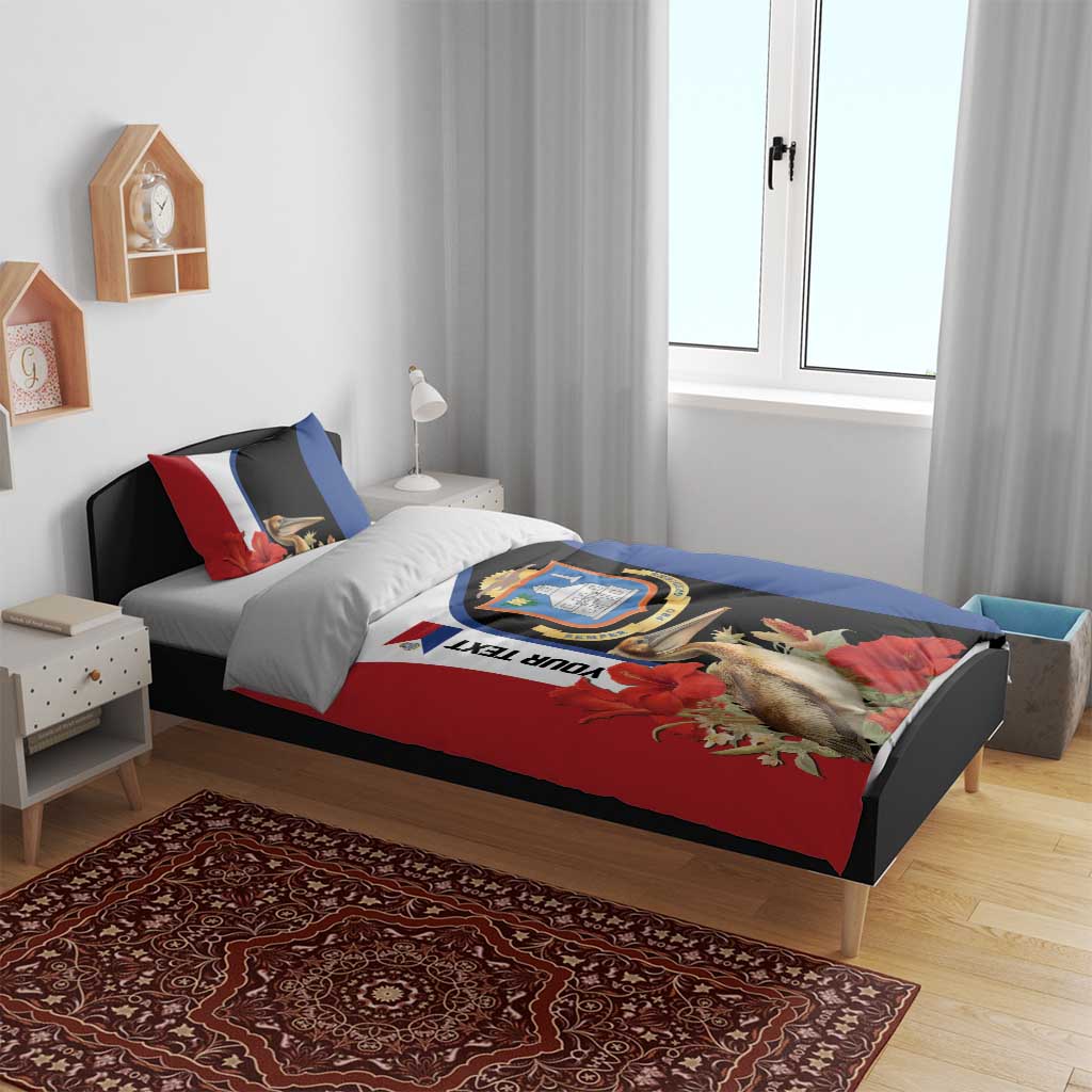 Caribbean Sint Eustatius Personalized Bedding Set Statia Superba et confidens - Wonder Print Shop