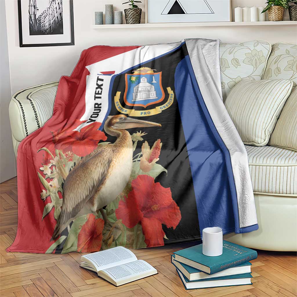 Caribbean Sint Eustatius Personalized Blanket Statia Superba et confidens - Wonder Print Shop