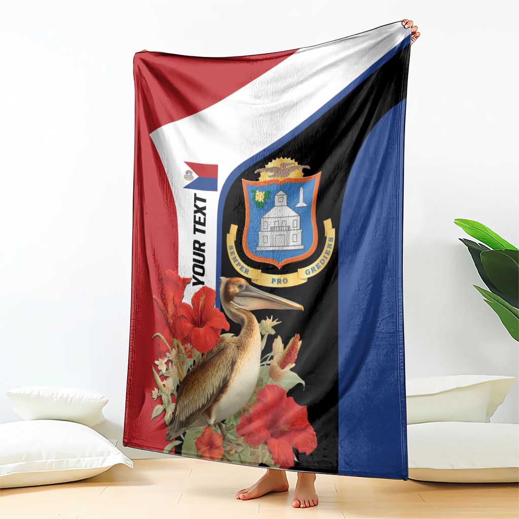 Caribbean Sint Eustatius Personalized Blanket Statia Superba et confidens - Wonder Print Shop