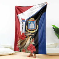 Caribbean Sint Eustatius Personalized Blanket Statia Superba et confidens - Wonder Print Shop