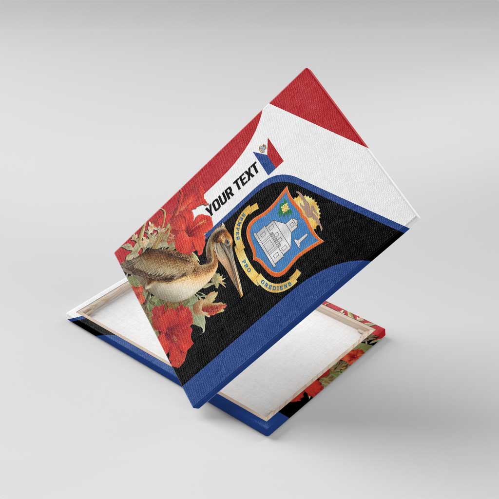 Caribbean Sint Eustatius Personalized Canvas Wall Art Statia Superba et confidens - Wonder Print Shop