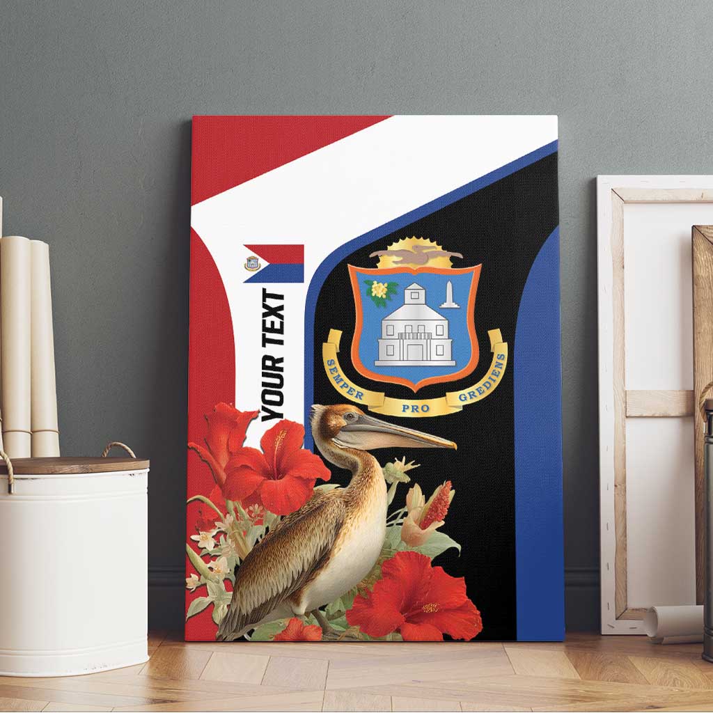 Caribbean Sint Eustatius Personalized Canvas Wall Art Statia Superba et confidens - Wonder Print Shop