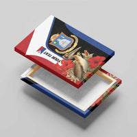 Caribbean Sint Eustatius Personalized Canvas Wall Art Statia Superba et confidens - Wonder Print Shop