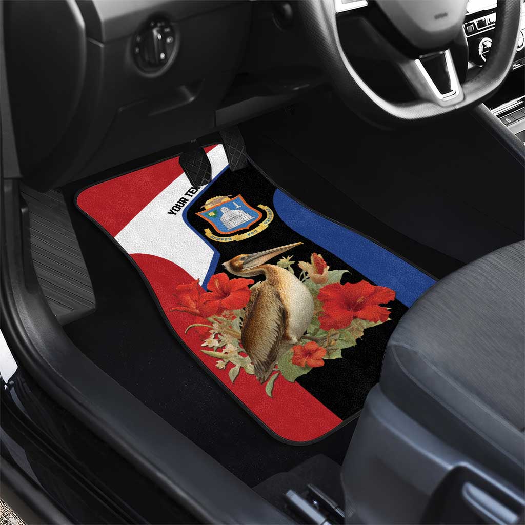 Caribbean Sint Eustatius Personalized Car Mats Statia Superba et confidens - Wonder Print Shop