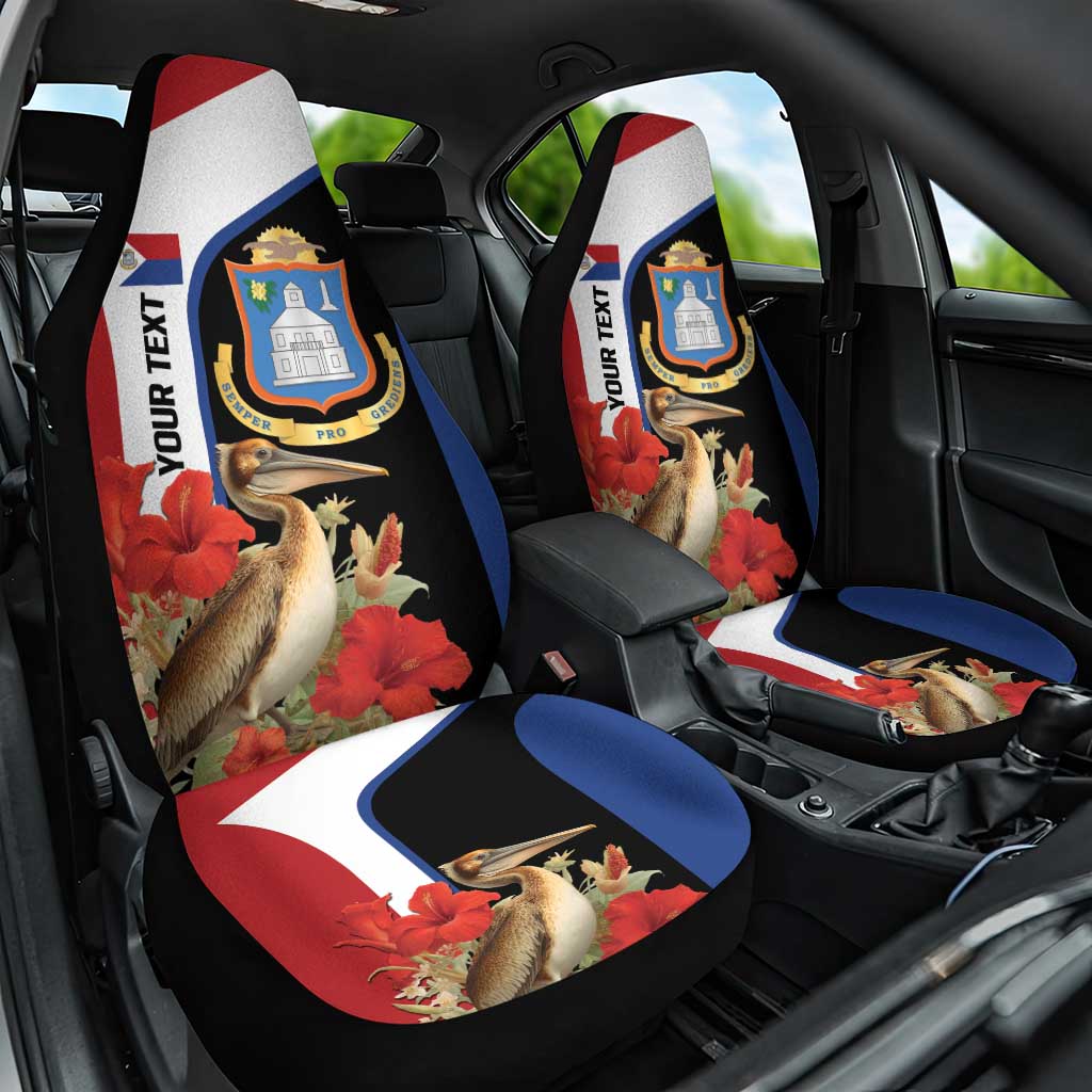 Caribbean Sint Eustatius Personalized Car Seat Cover Statia Superba et confidens - Wonder Print Shop