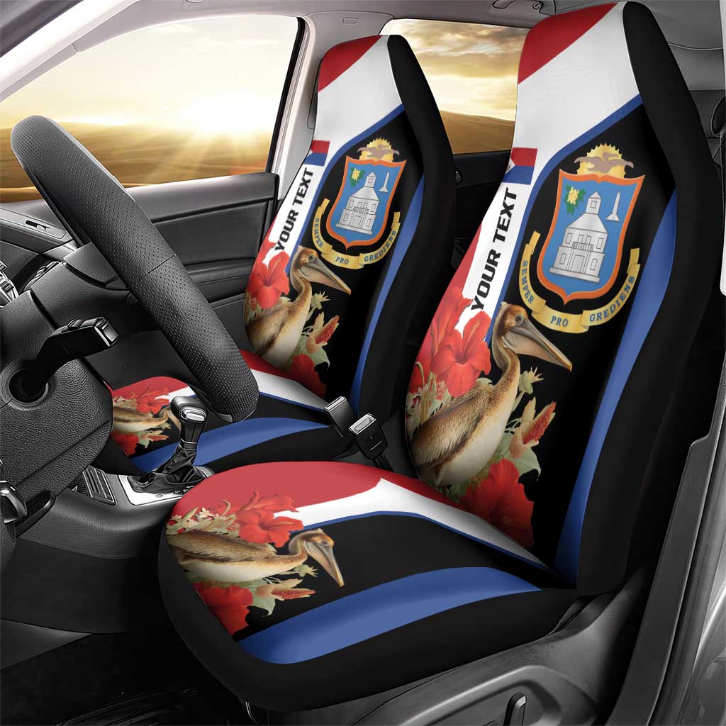 Caribbean Sint Eustatius Personalized Car Seat Cover Statia Superba et confidens - Wonder Print Shop