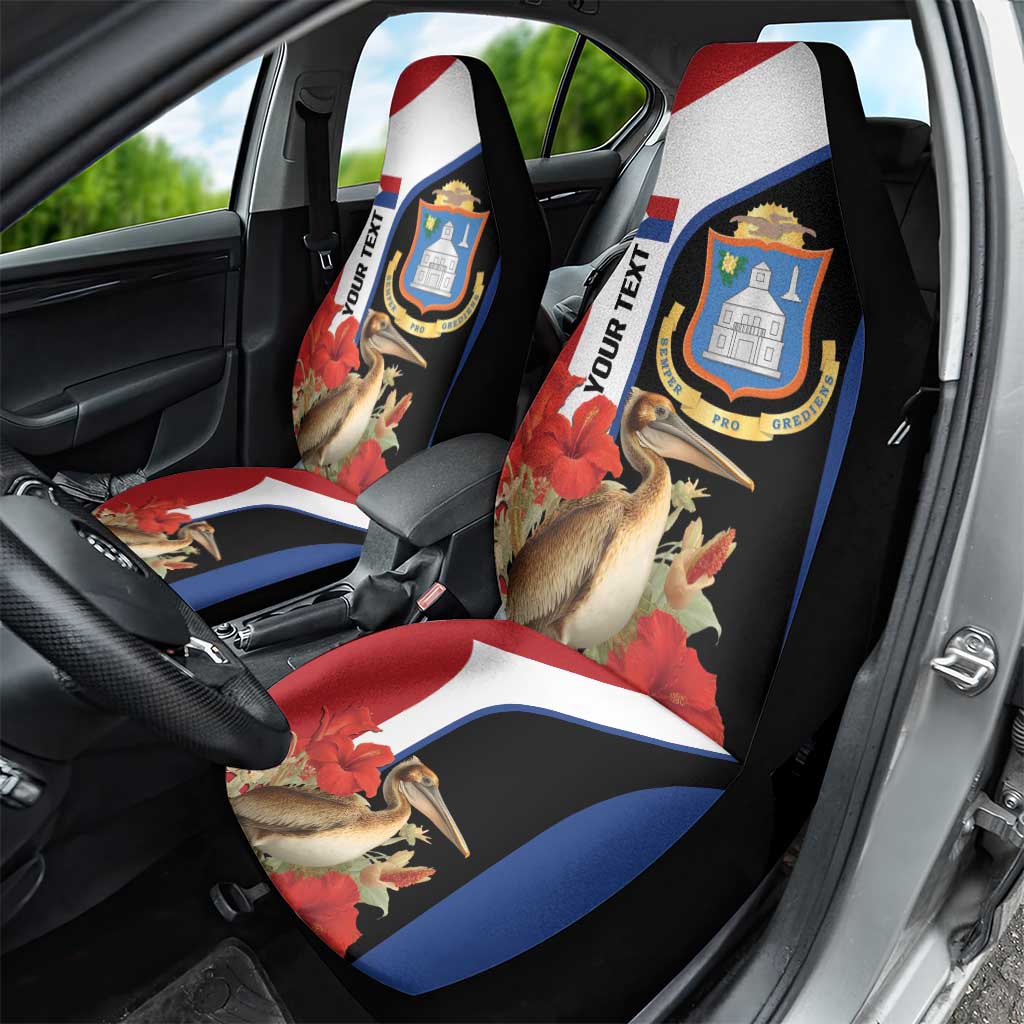 Caribbean Sint Eustatius Personalized Car Seat Cover Statia Superba et confidens - Wonder Print Shop