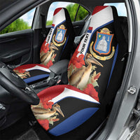 Caribbean Sint Eustatius Personalized Car Seat Cover Statia Superba et confidens - Wonder Print Shop