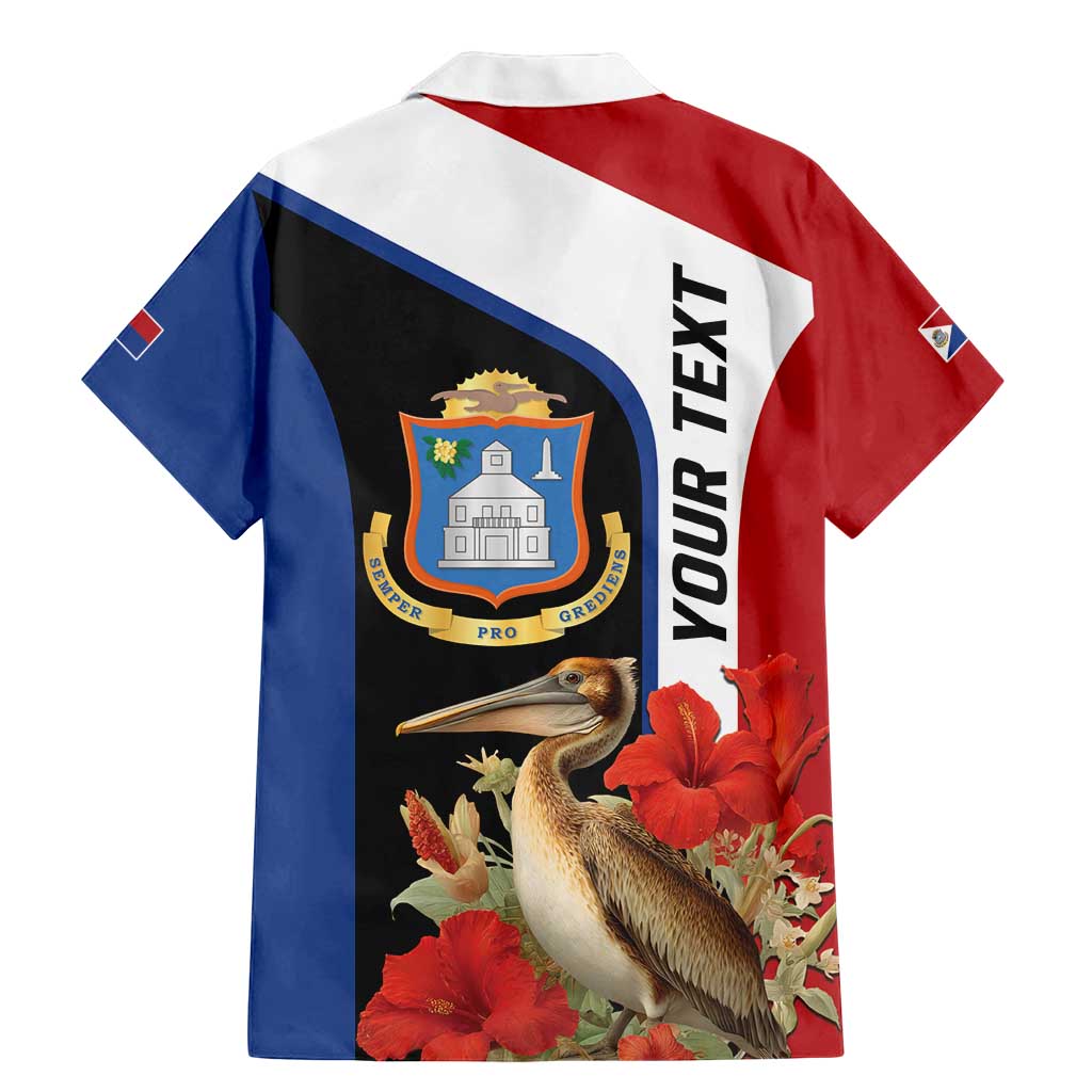 Caribbean Sint Eustatius Personalized Family Matching Mermaid Dress and Hawaiian Shirt Statia Superba et confidens - Wonder Print Shop