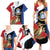 Caribbean Sint Eustatius Personalized Family Matching Summer Maxi Dress and Hawaiian Shirt Statia Superba et confidens - Wonder Print Shop
