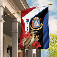 Caribbean Sint Eustatius Personalized Garden Flag Statia Superba et confidens - Wonder Print Shop
