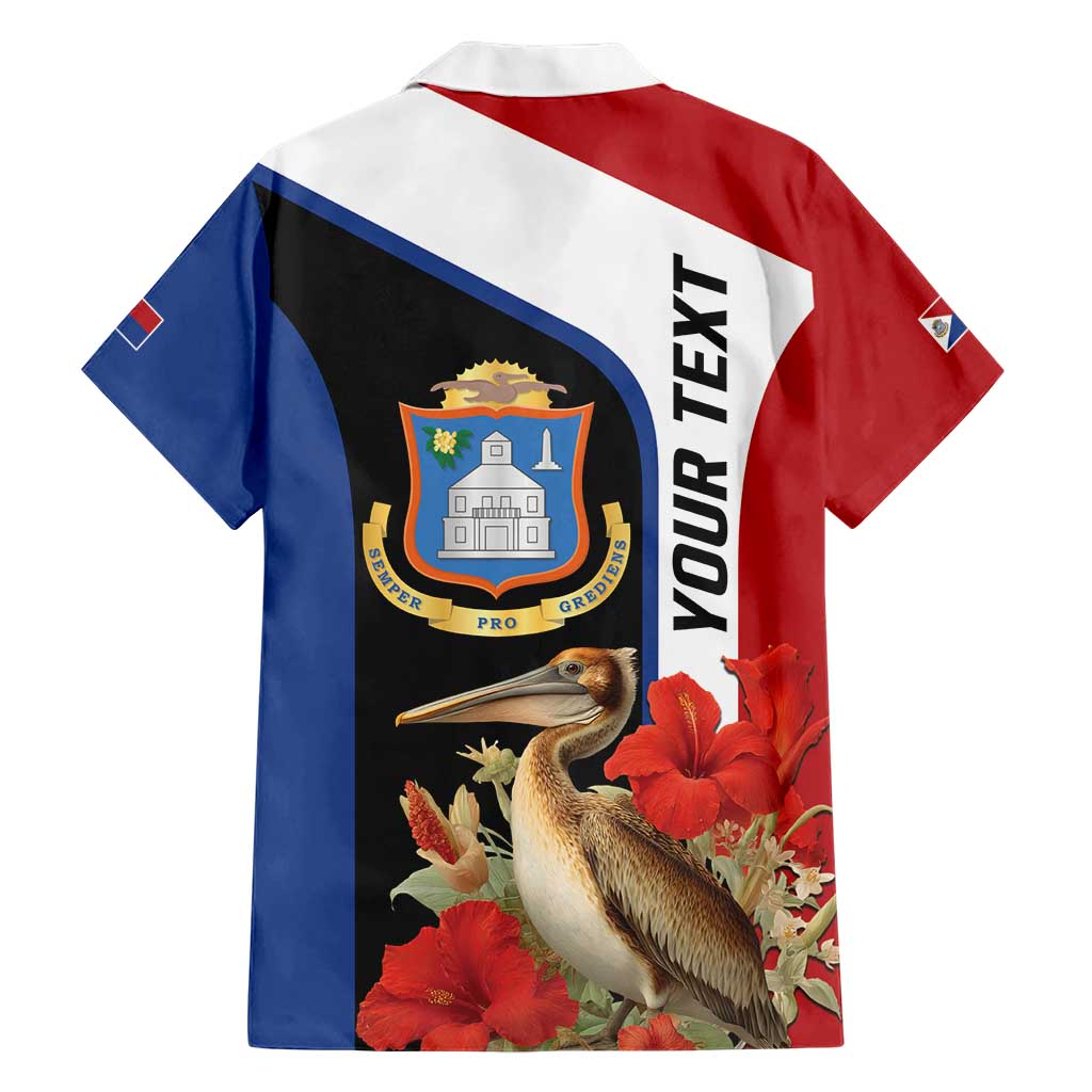 Caribbean Sint Eustatius Personalized Hawaiian Shirt Statia Superba et confidens - Wonder Print Shop